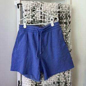 Aritzia TNA Playful Purple Sweat-shorts
